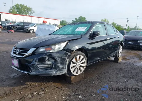 2013 Honda Accord Ex-L V-6 from USA, damaged, VIN 1HGCR3F88DA045061